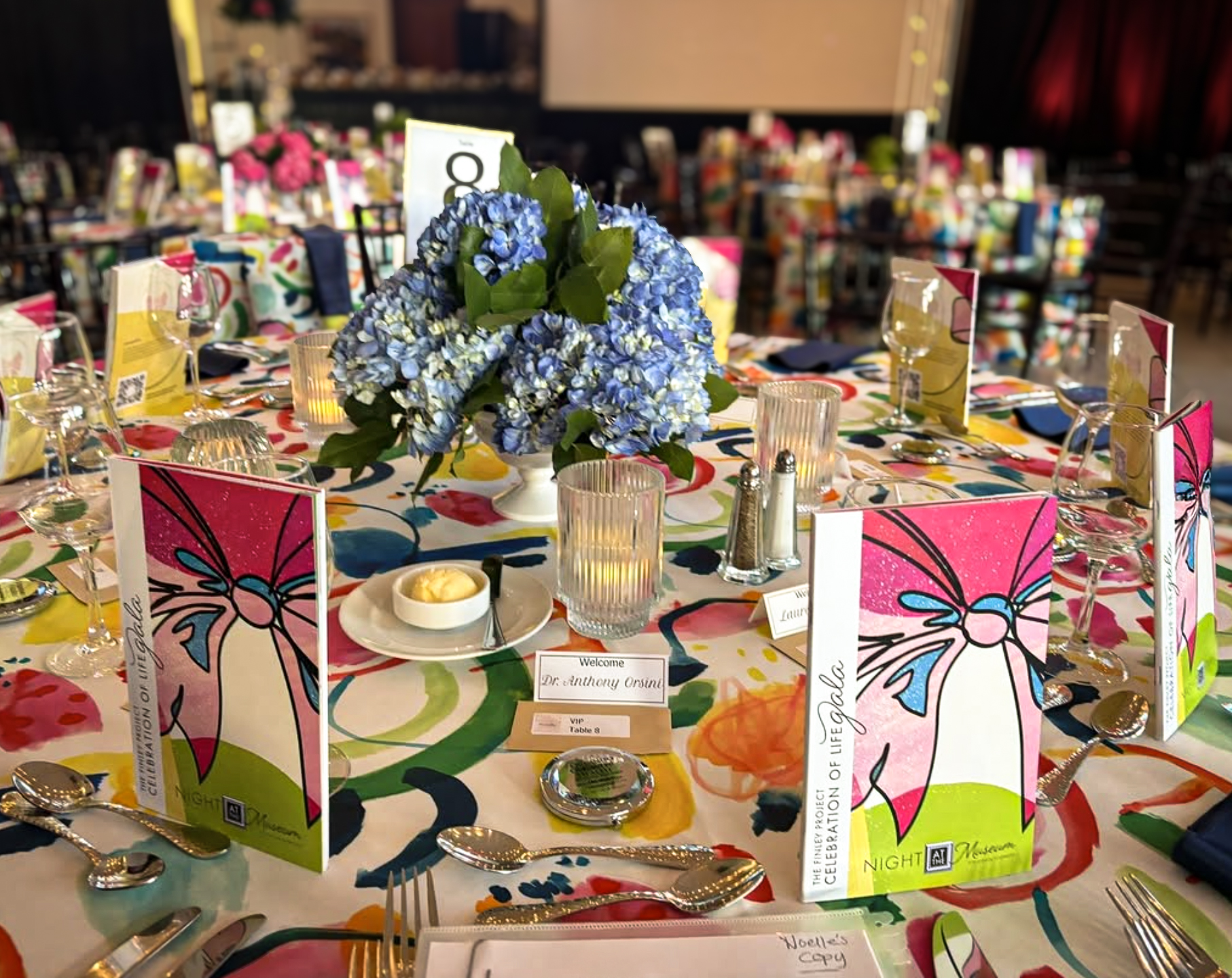 28-page saddle stitch custom program